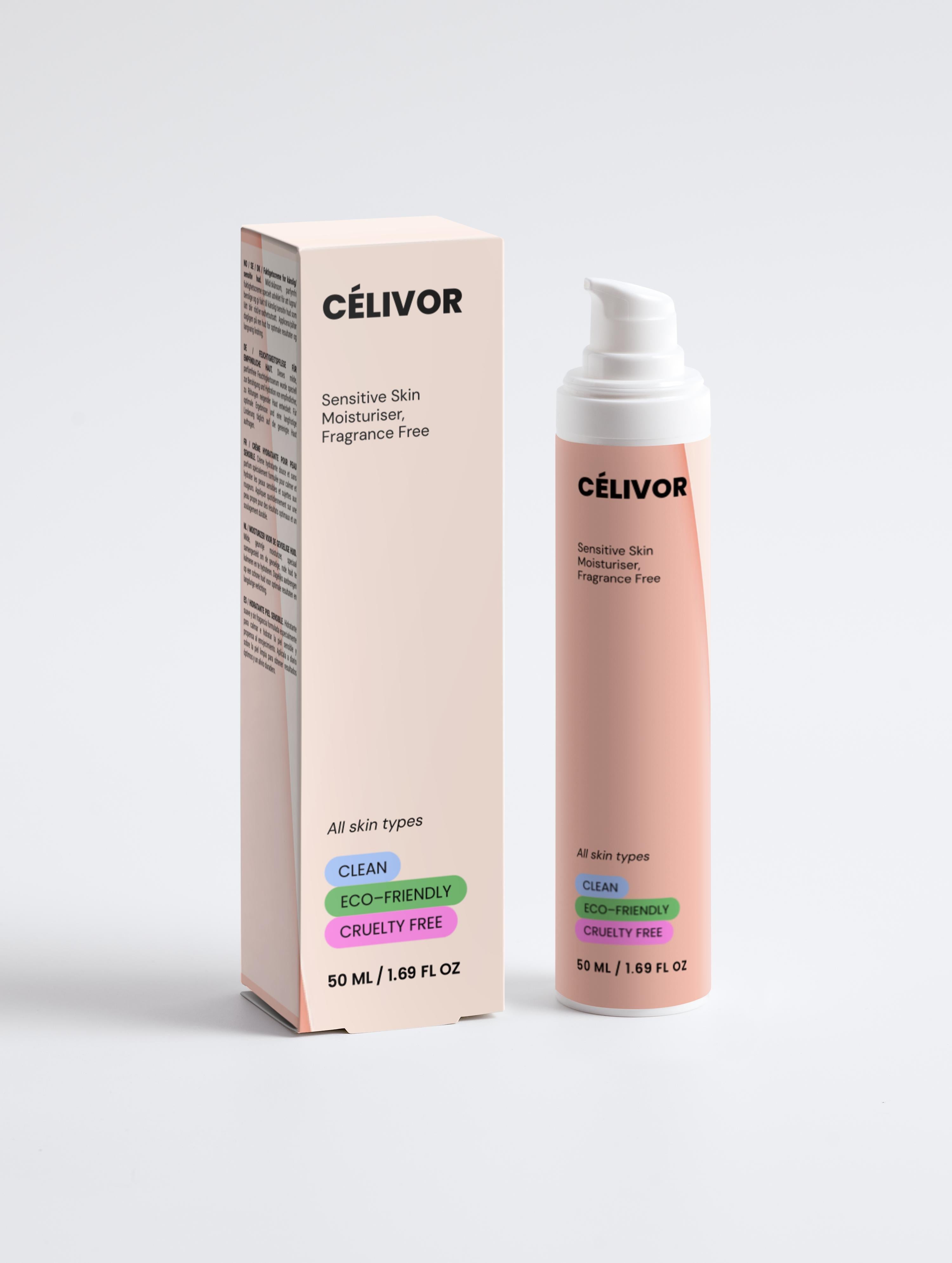 Sensitive Skin Moisturiser, Fragrance Free