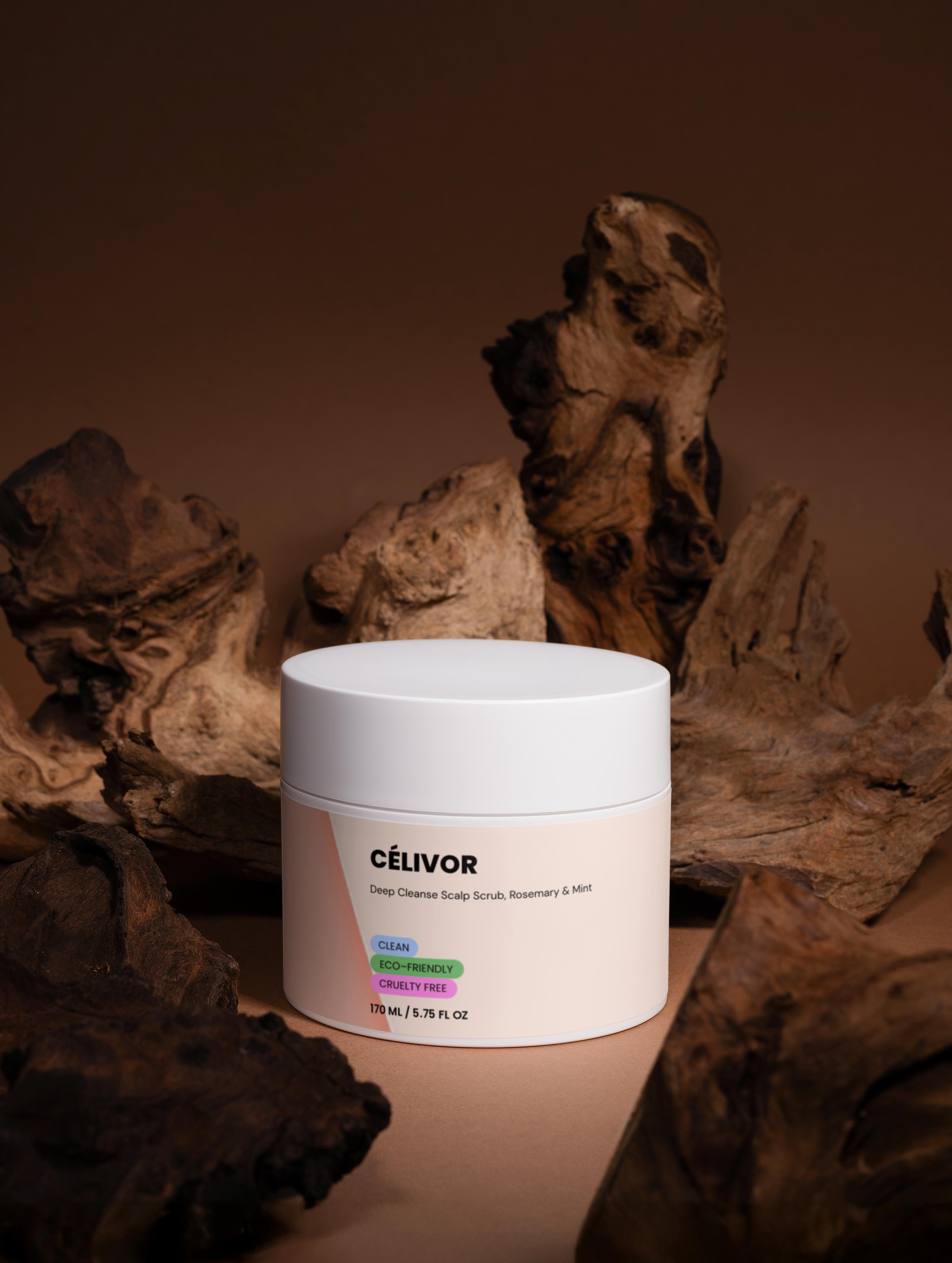 Deep Cleanse Scalp Scrub, Rosemary & Mint